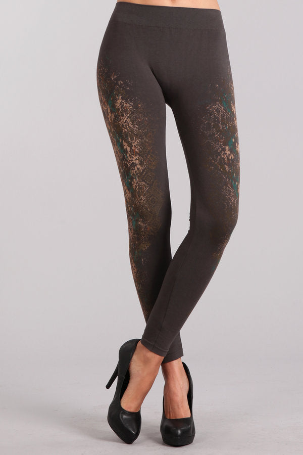 Tex Print Leggings