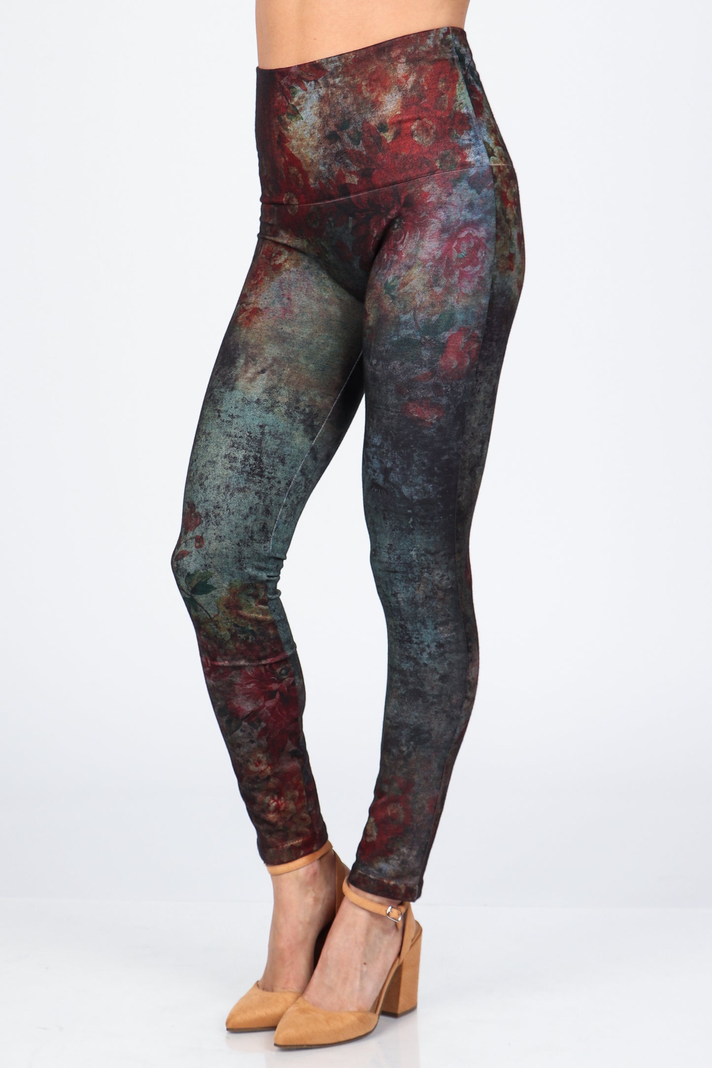 Denim Twill with Virginia Sublimation Print