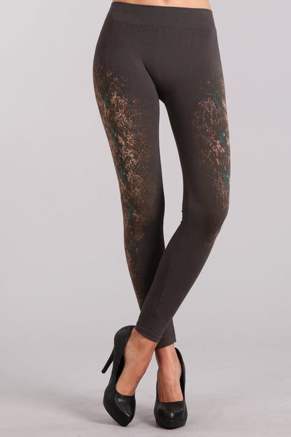 Tex Print Leggings