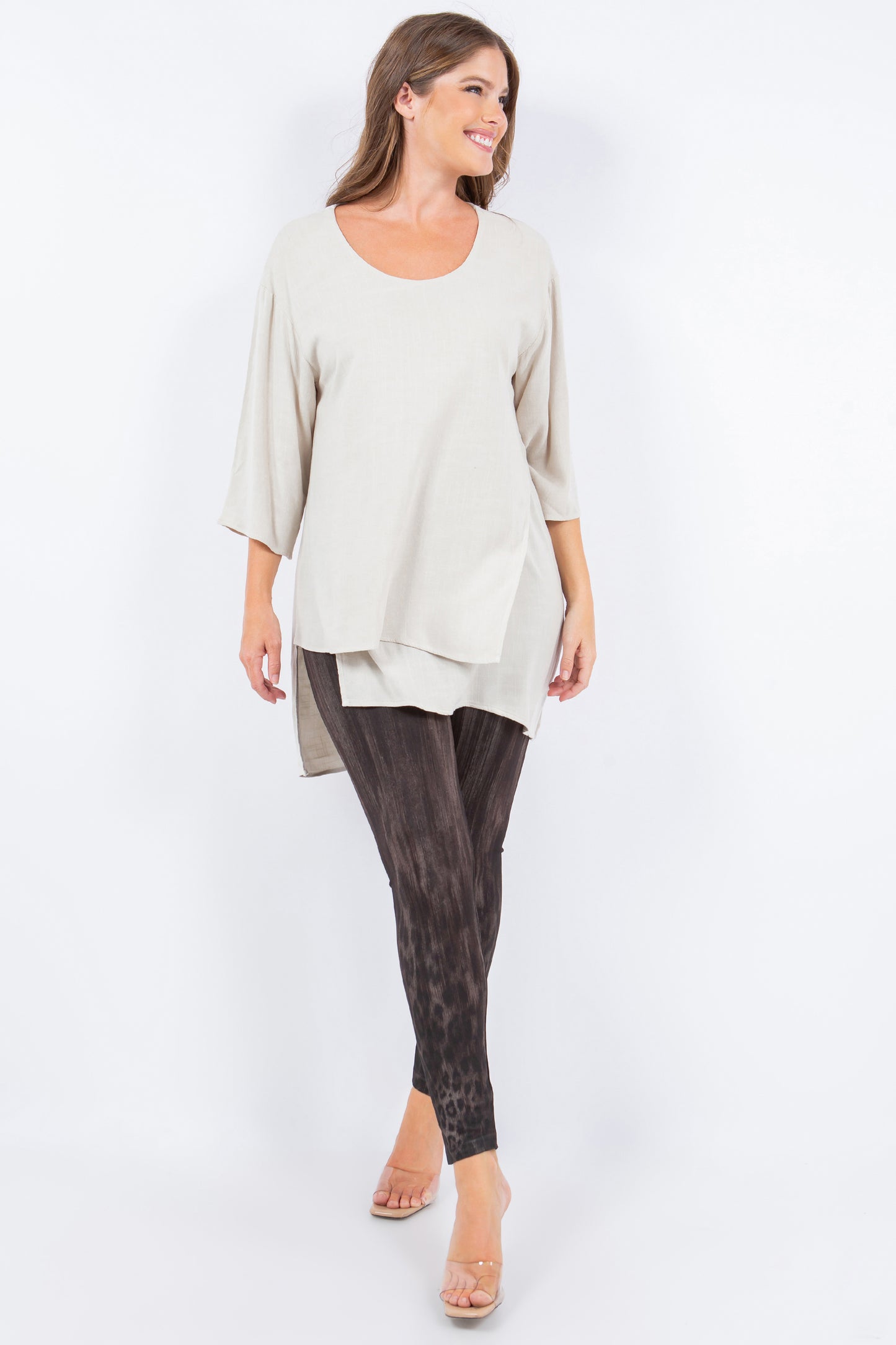 Layered Asymmetrical Tunic