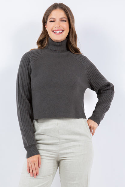 Raglan Elegance Sweater