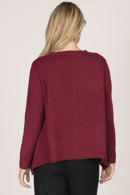 Sleek Seam Sweater