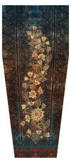 Embroidered Floral Vine Tapestry Printed Legging