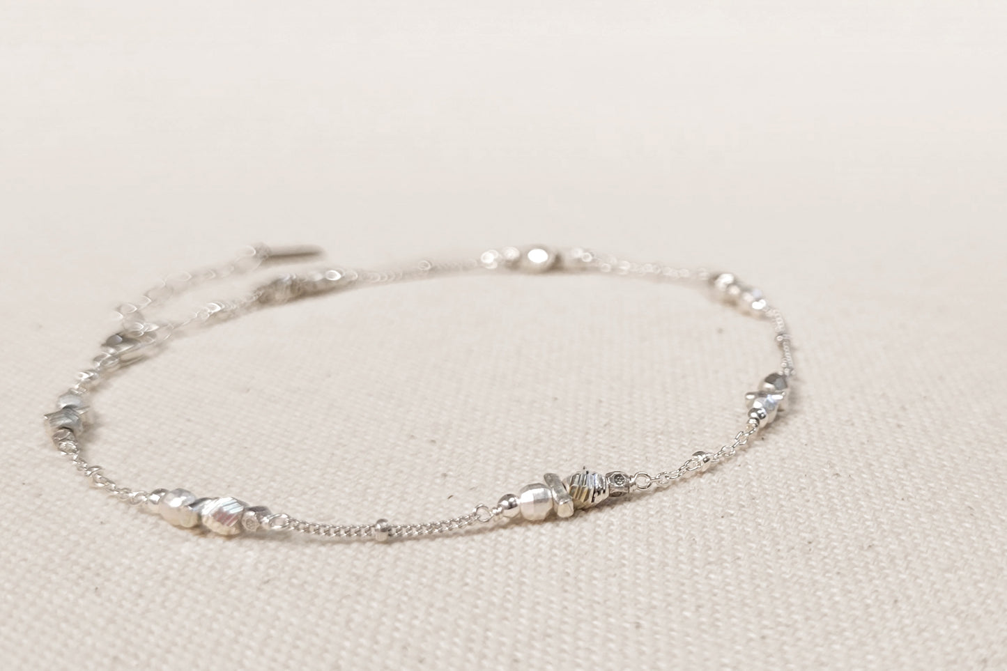 Chan Luu Silver Scribe Anklet