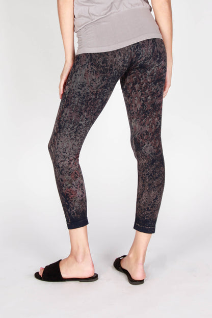 Distressed Ikat Leggings