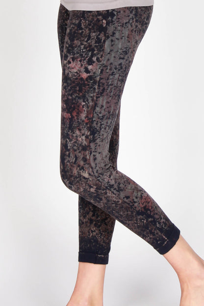 Distressed Ikat Leggings