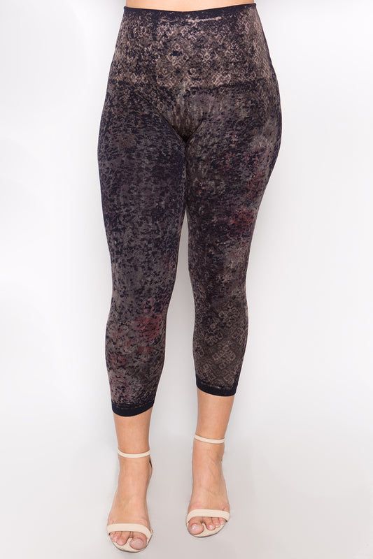 M. Rena Plus Size Tummy Tuck Leggings - Bellē Up Boutique