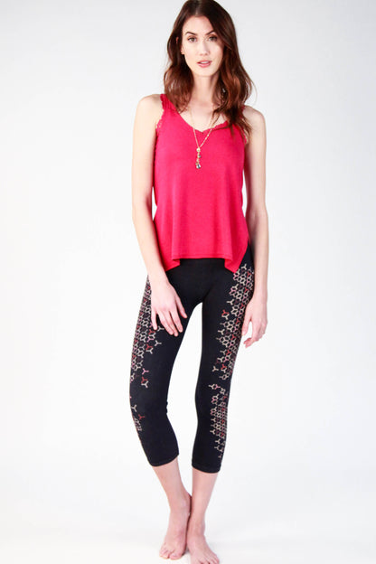Multi-color Geometric Leggings