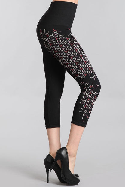 Multi-color Geometric Leggings