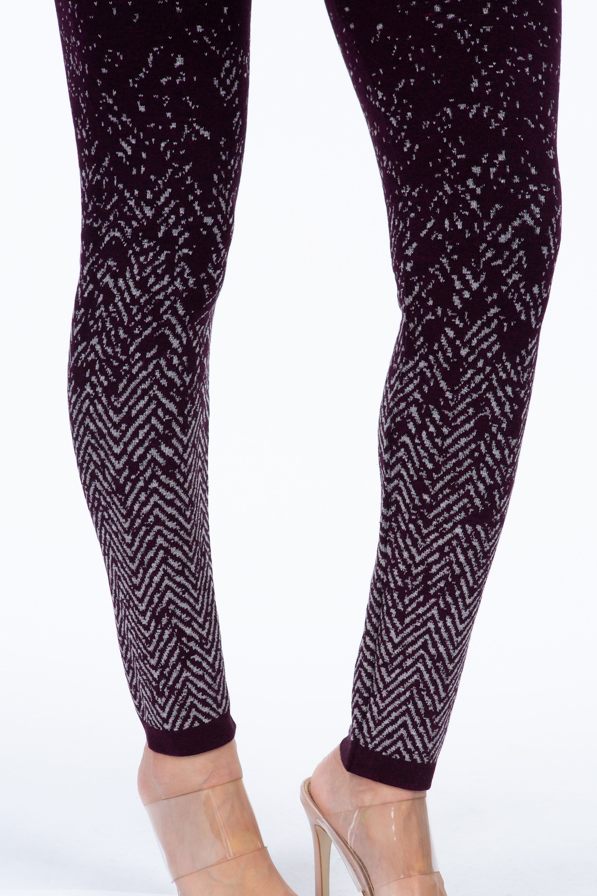 Sweater print deals leggings