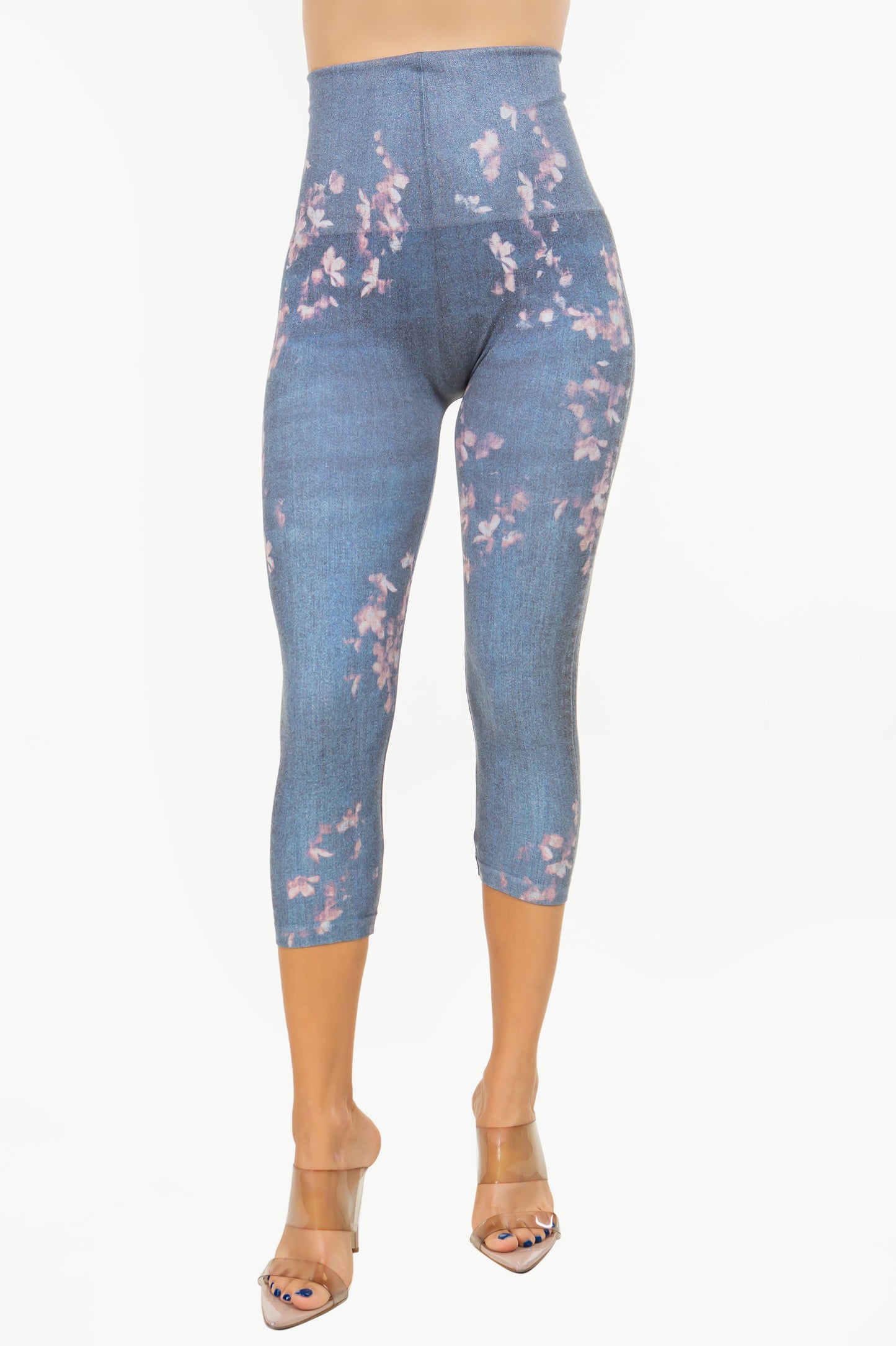 Blossom Burnout Printed Leggings