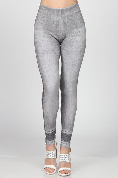 Denim Days Full Length Leggings