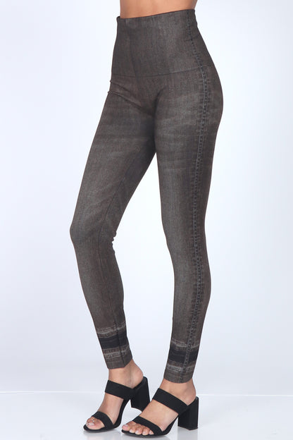 Denim Days Full Length Leggings (Plus Size)