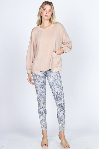 Ombre Floral Legging