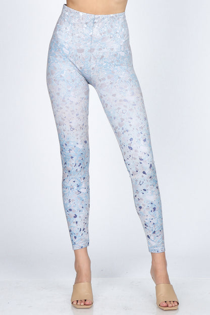 Terrazzo Floral Leggings