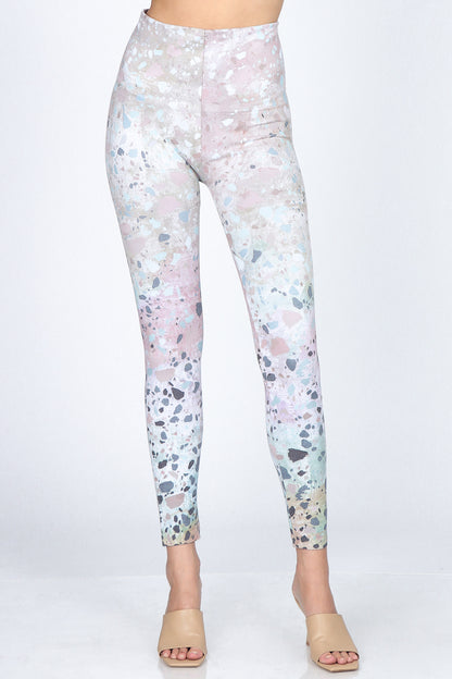 Multicolor Terrazzo Leggings