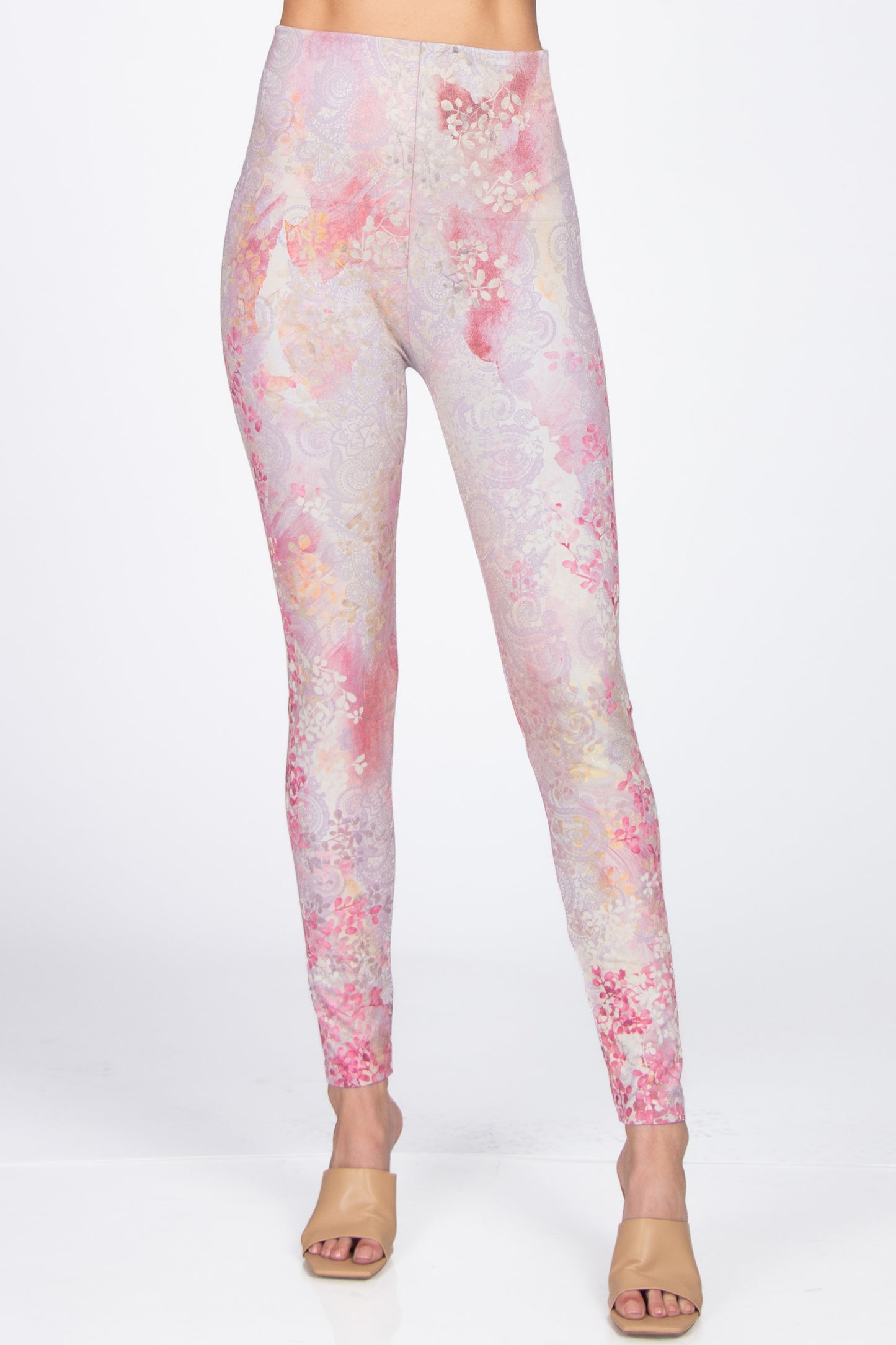 Party in Pink Printed Leggings