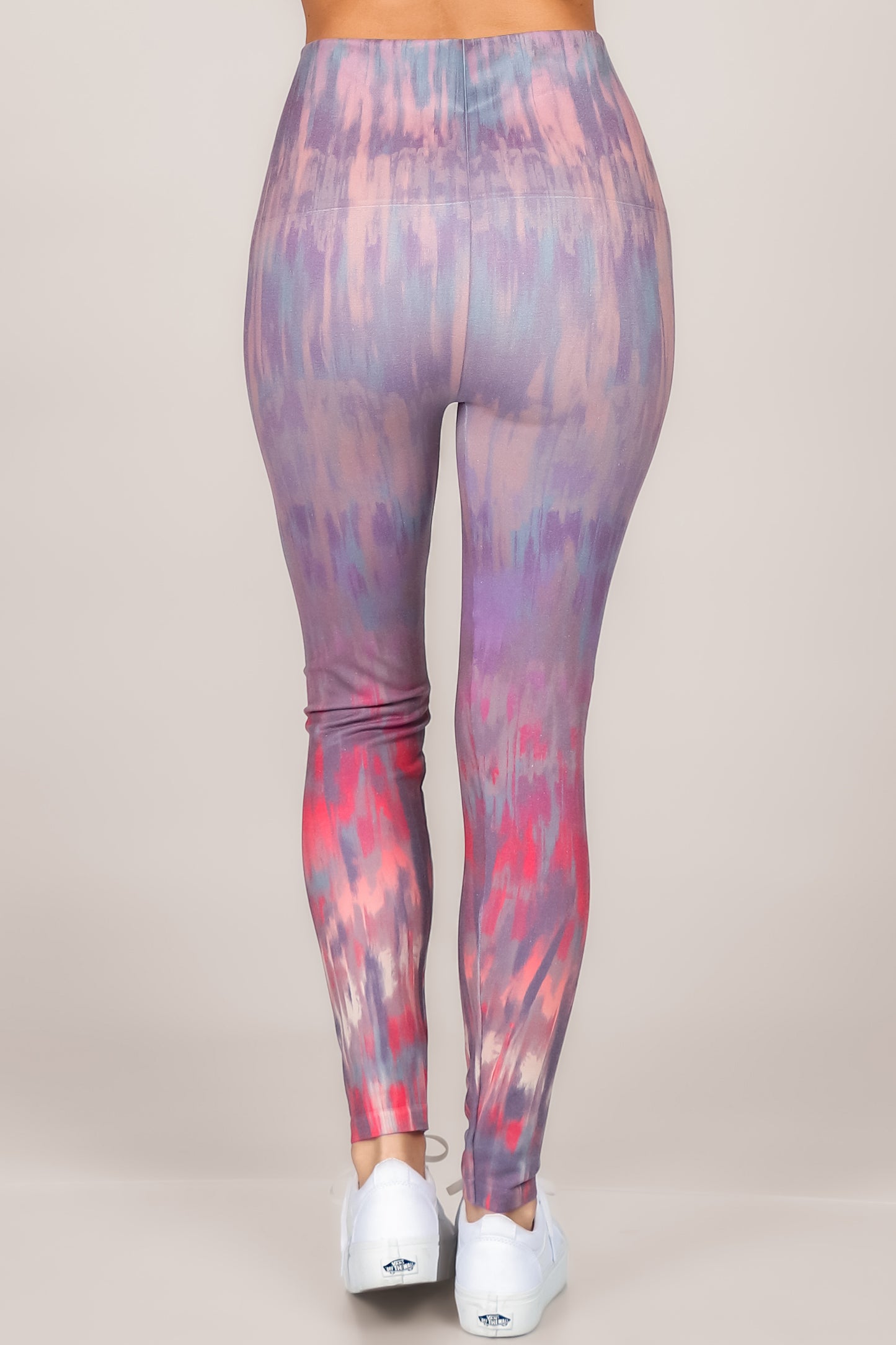 Red Flare Printed Legging
