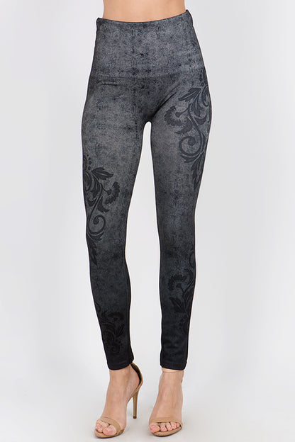 Baroque Ornaments Leggings