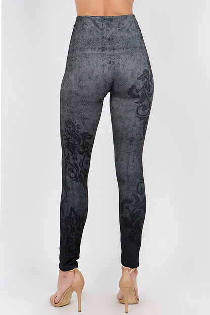 Baroque Ornaments Leggings