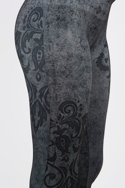 Baroque Ornaments Leggings