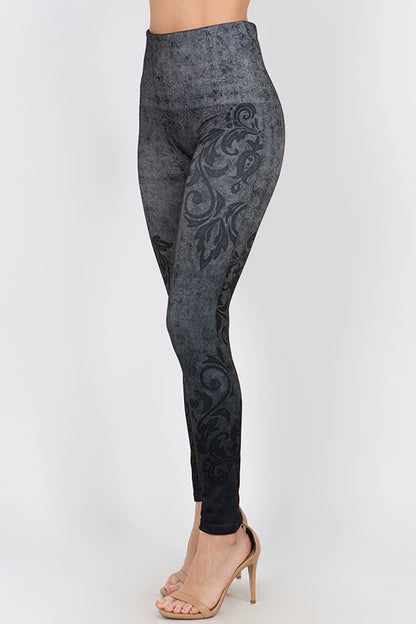 Baroque Ornaments Leggings
