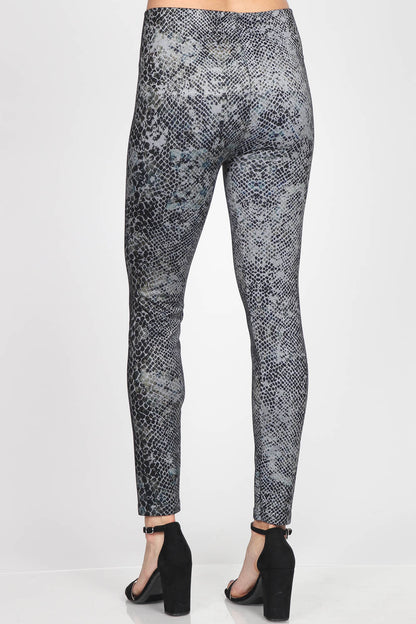 Mediterranea Snakeskin Print Leggings