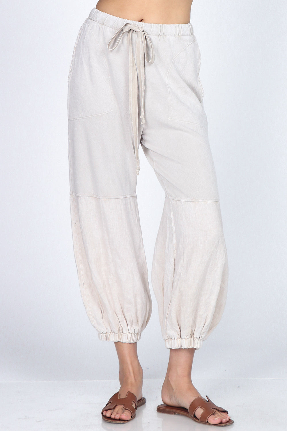 Terry Linen Joggers