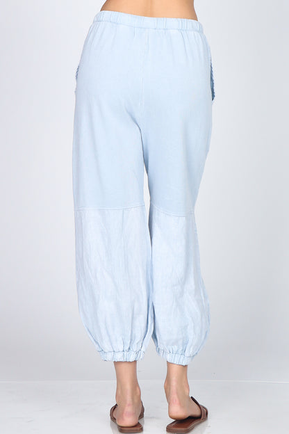 Terry Linen Joggers