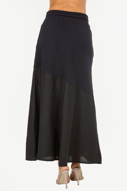 French Terry Maxi Skirt