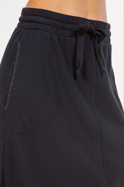 French Terry Maxi Skirt