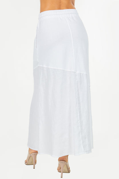 French Terry Maxi Skirt