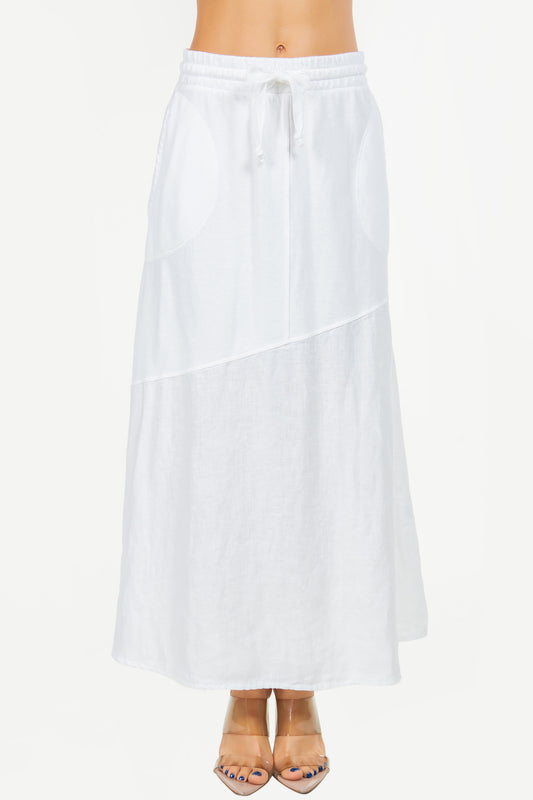 French Terry Maxi Skirt