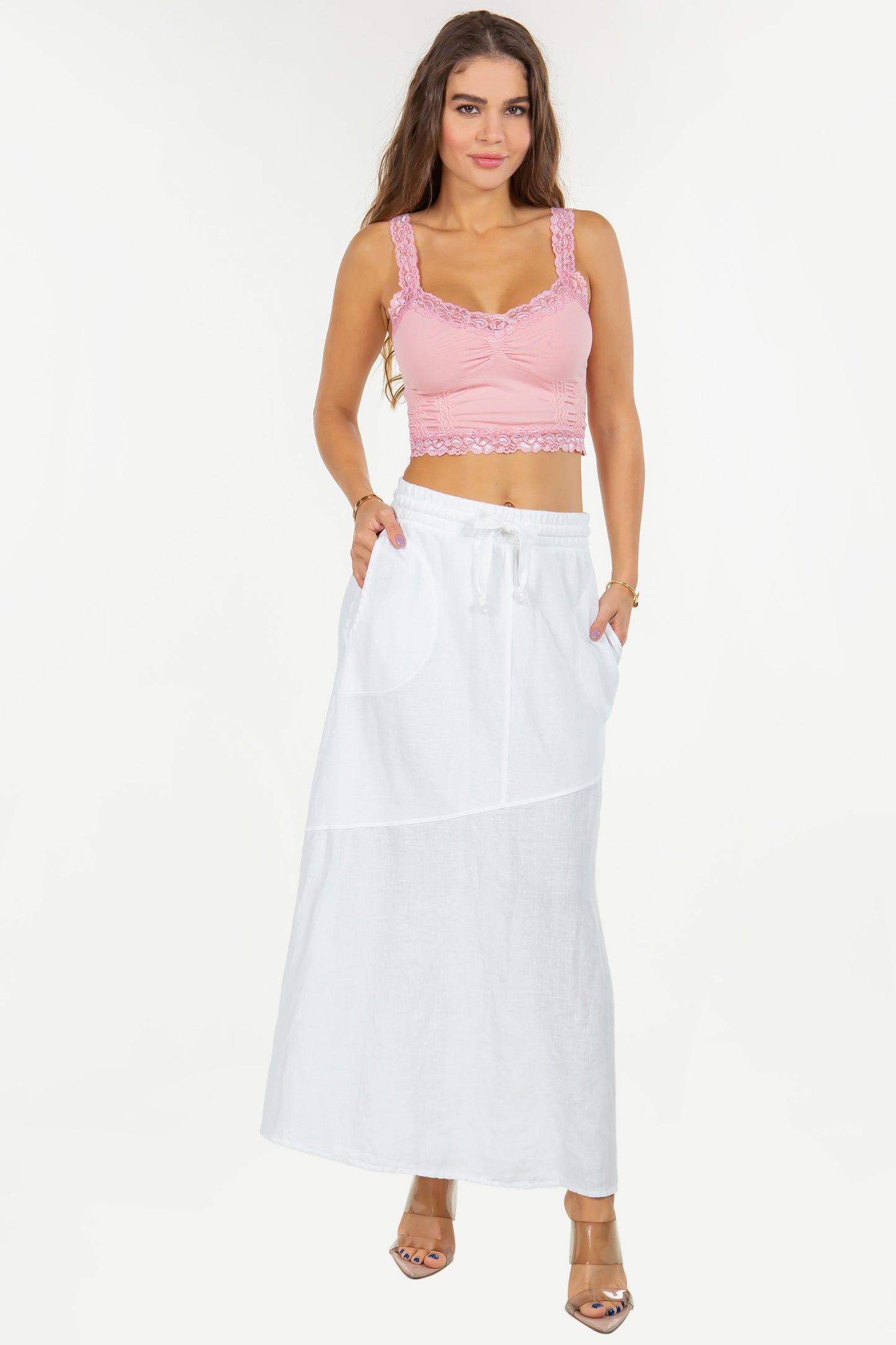 French Terry Maxi Skirt