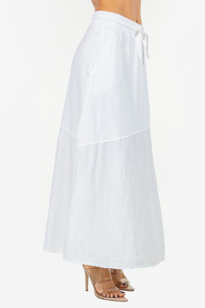 French Terry Maxi Skirt