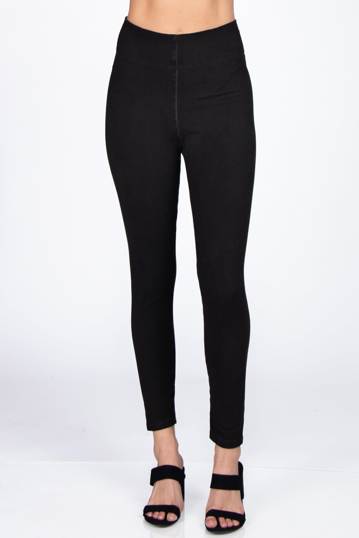 Oil-Washed Cotton Stretch Leggings