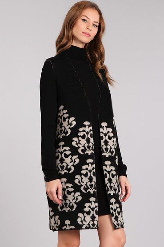 Versailles Damask Sweater Vest
