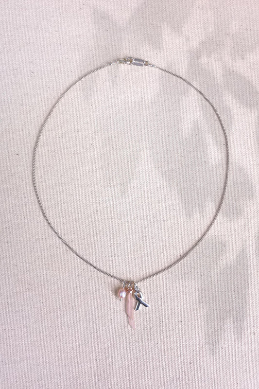 Chan Luu Breast Cancer Awareness Necklace