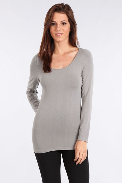 Long Sleeve Knit Top