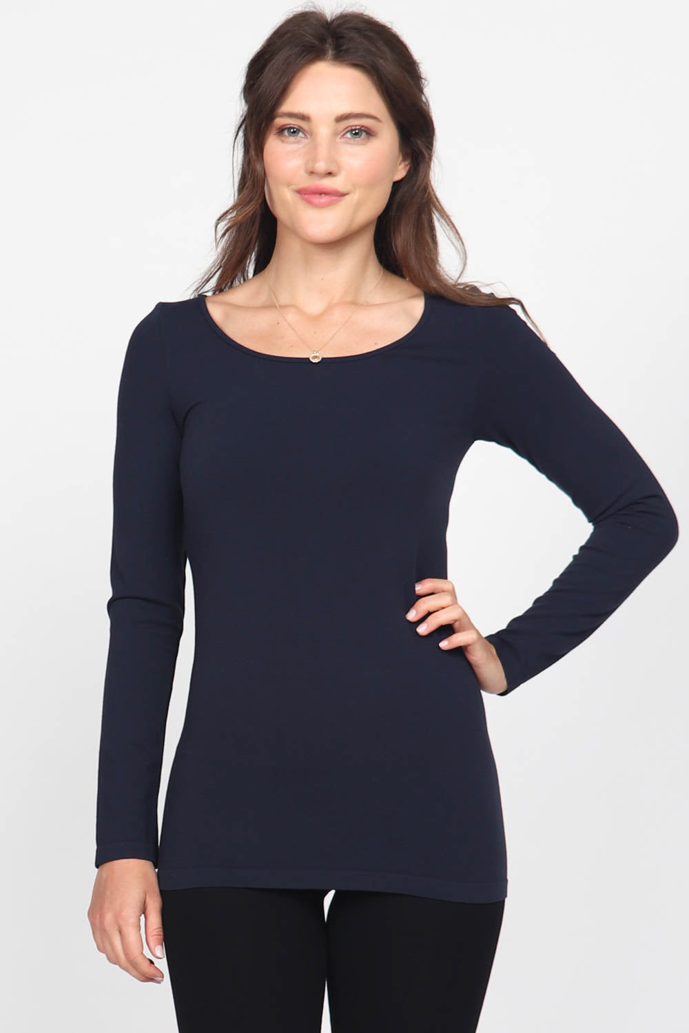 Long Sleeve Knit Top