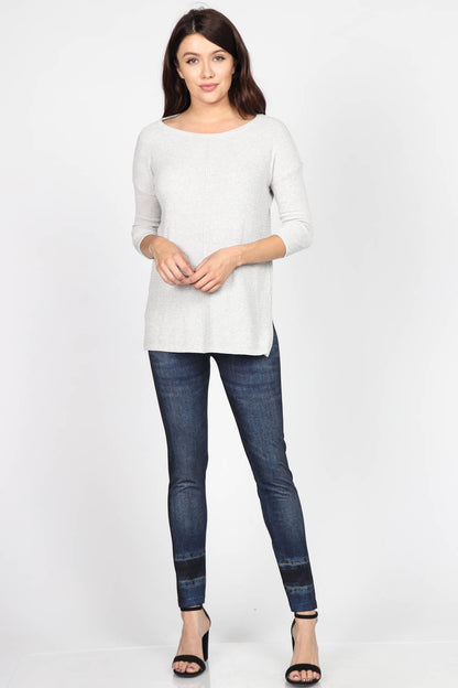 Grace Knit Tunic Sweater