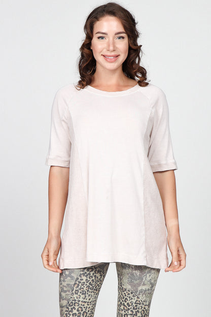 Raglan French Terry Tunic