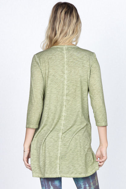 Oil Washed Tunic