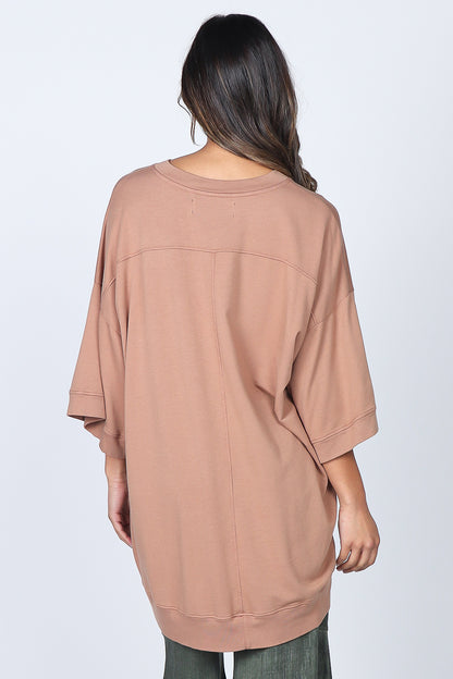 French Terry Knit Kimono