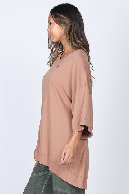 French Terry Knit Kimono