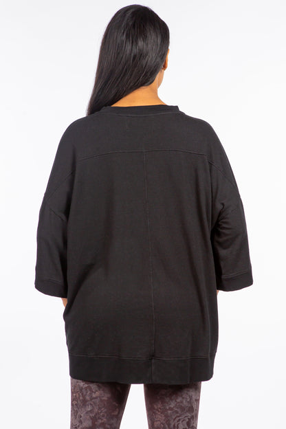 French Terry Knit Kimono