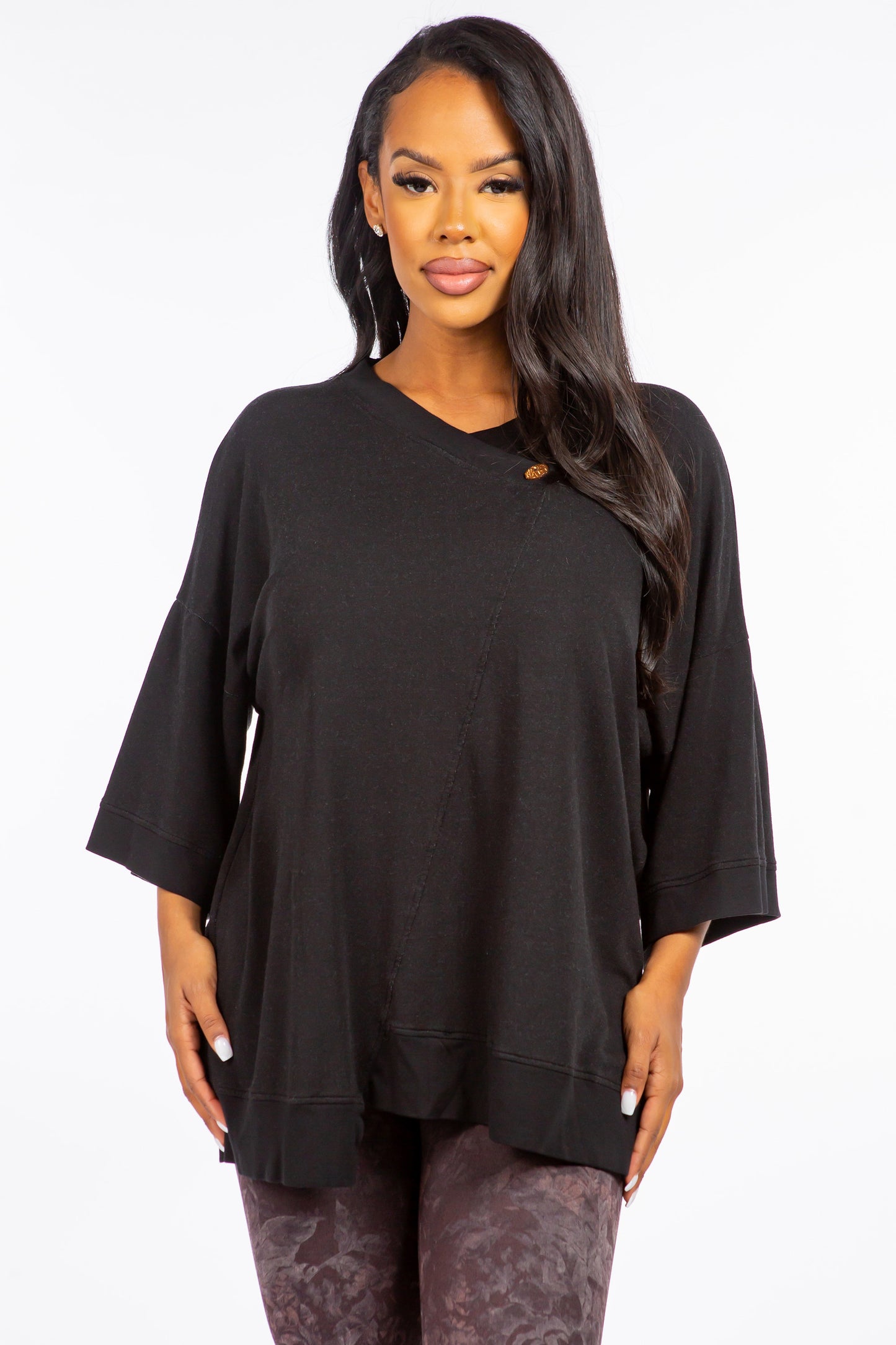 French Terry Knit Kimono