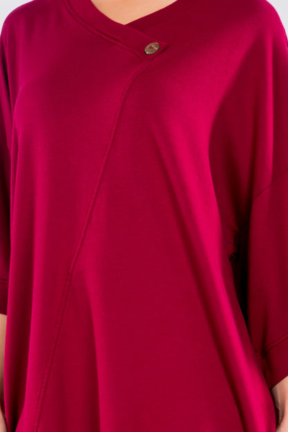 French Terry Knit Kimono