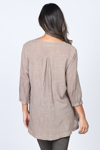Sustainable Gauze Tunic