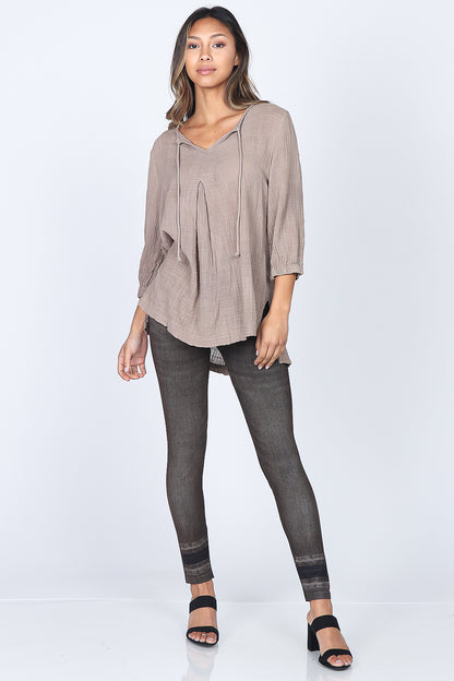 Sustainable Gauze Tunic